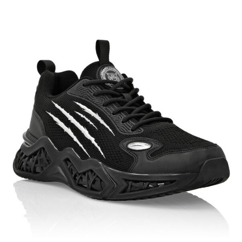 Philipp Plein Runner Tiger Scratch Sneakers